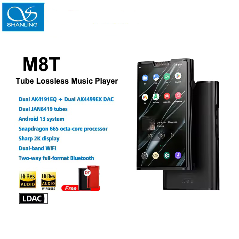 Audio Player With Youtube Music - Портативный Hi-Fi музыкальный плеер SHANLING M8T