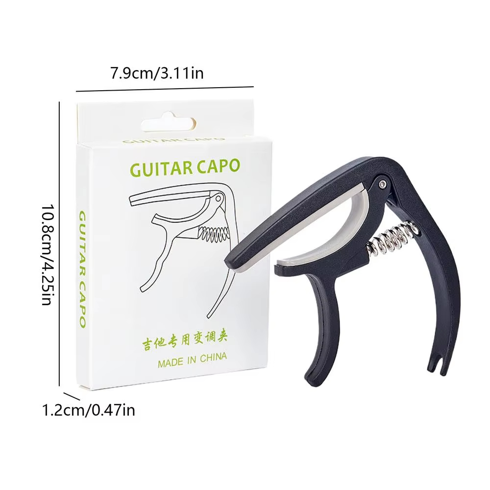 Guitar Capo Clip - Портативный пластиковый капо для гитары: для