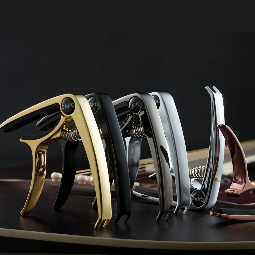 Guitar Capo Clip - Металлический гитарный каподастр, 1 шт., гитара