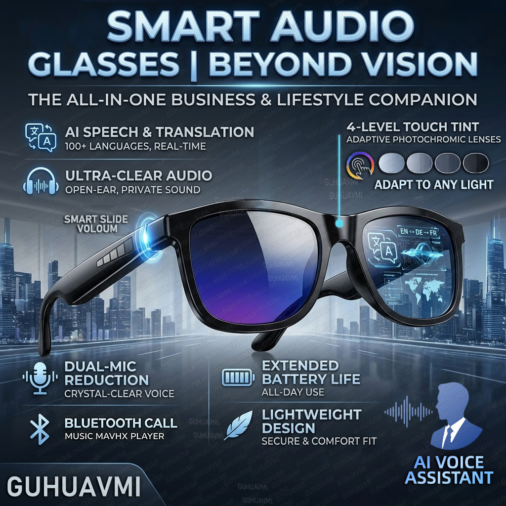 Audio Music To Video Ai Free - Новые умные аудиоочки с изменением цвета