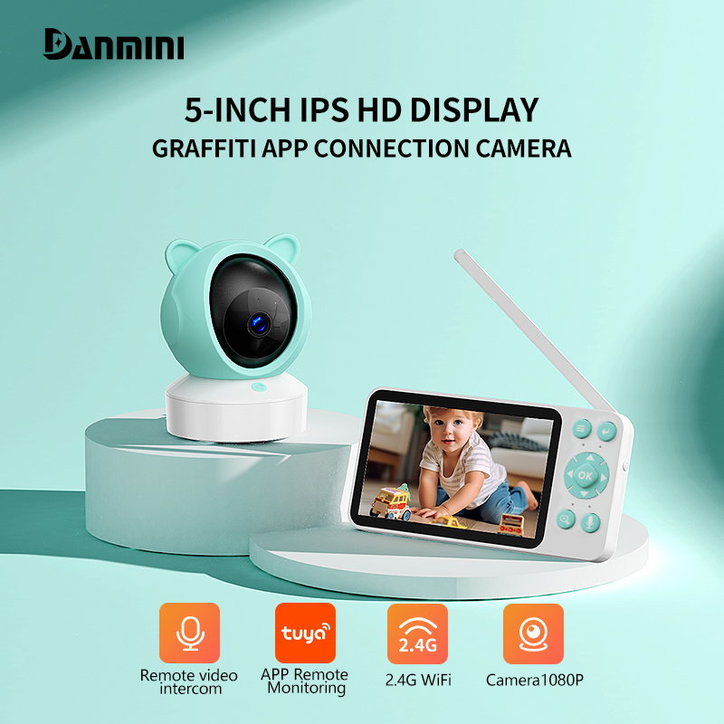 Audio Music Videos - Danmini TUYA App Control Радионяня 5-дюймовый
