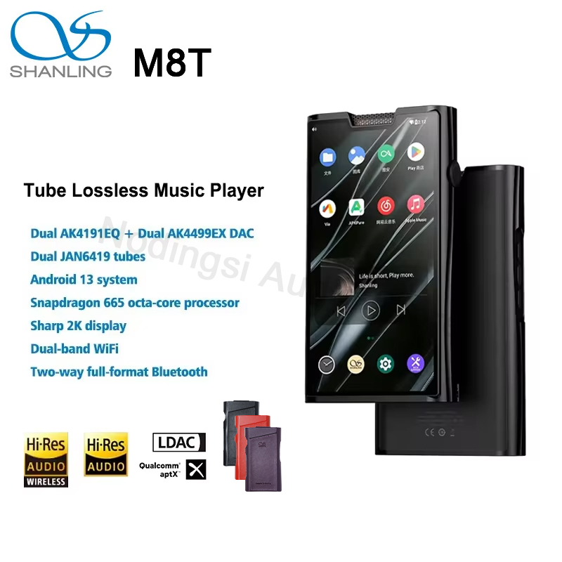 Audio Player With Youtube Music - Портативный Hi-Fi MP3-плеер SHANLING M8T с