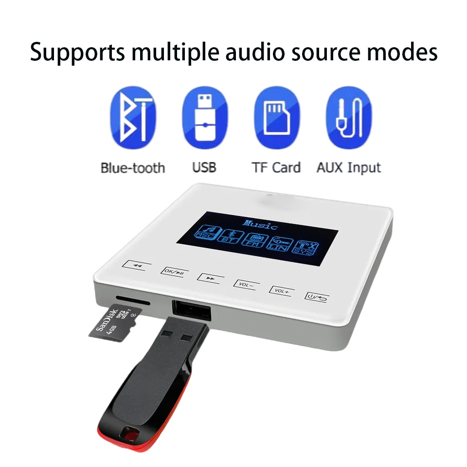 Контроллер Bluetooth-аудиоплее – обзор и цена Audio Music Background
