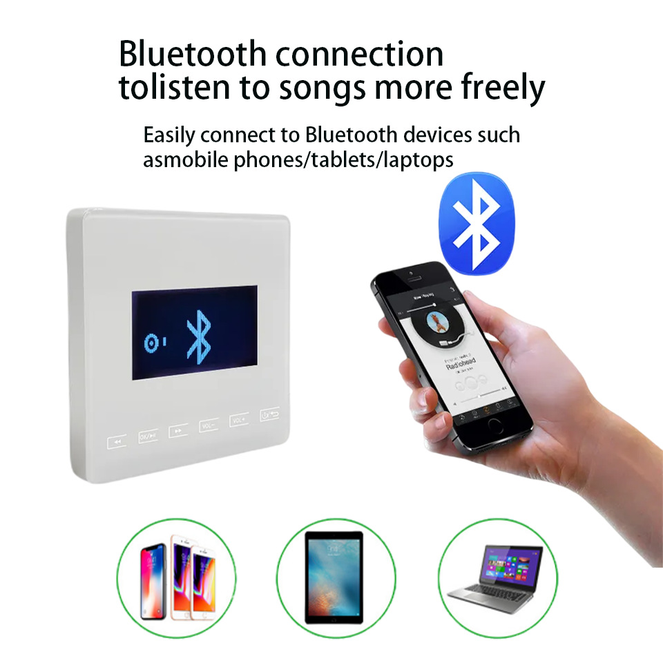 Контроллер Bluetooth-аудиоплее – обзор и цена Audio Music Background