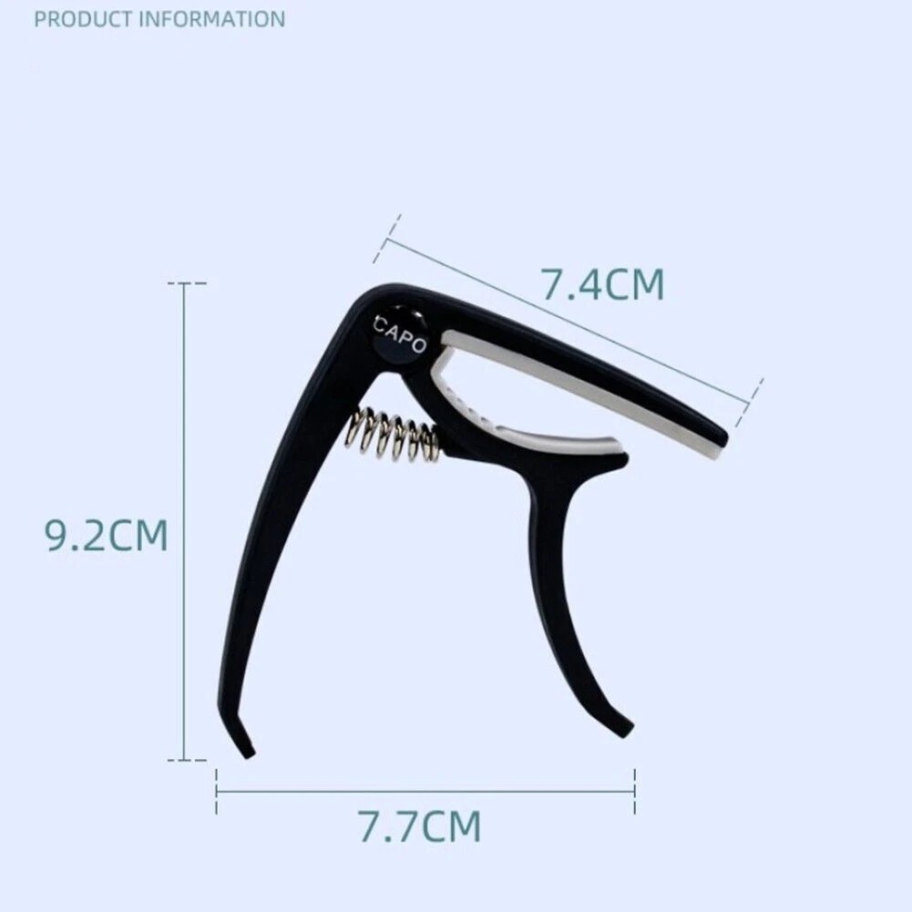 Универсальный гитарный каподас – обзор и цена Guitar Capo Clip