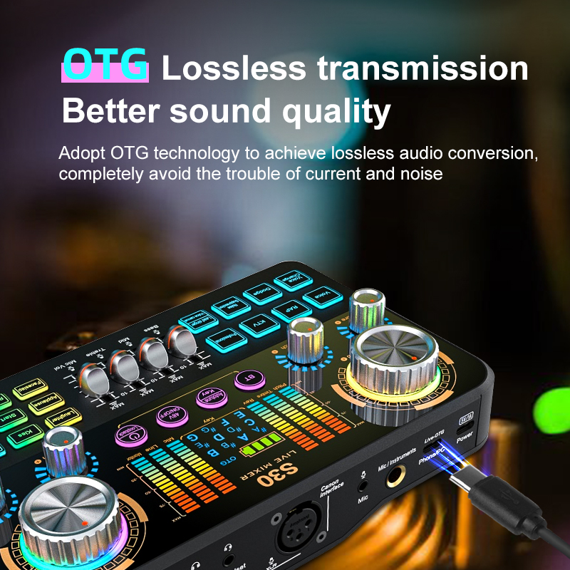 Аудиомикшер FUHAM S30 Live Sou – обзор и цена Audio Music Changer