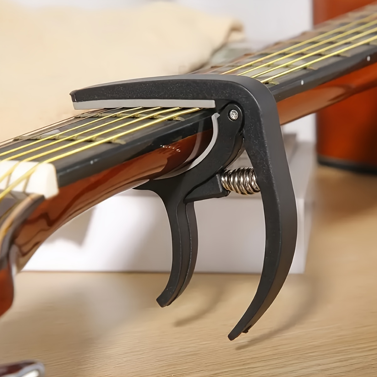 Прочный деревянный каподастр д – обзор и цена Guitar Capo Clip