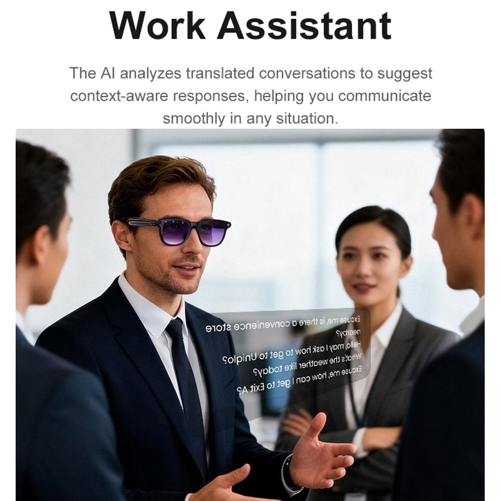Умные очки AI Assistant, очки  – обзор и цена Audio Music To Video Ai Free