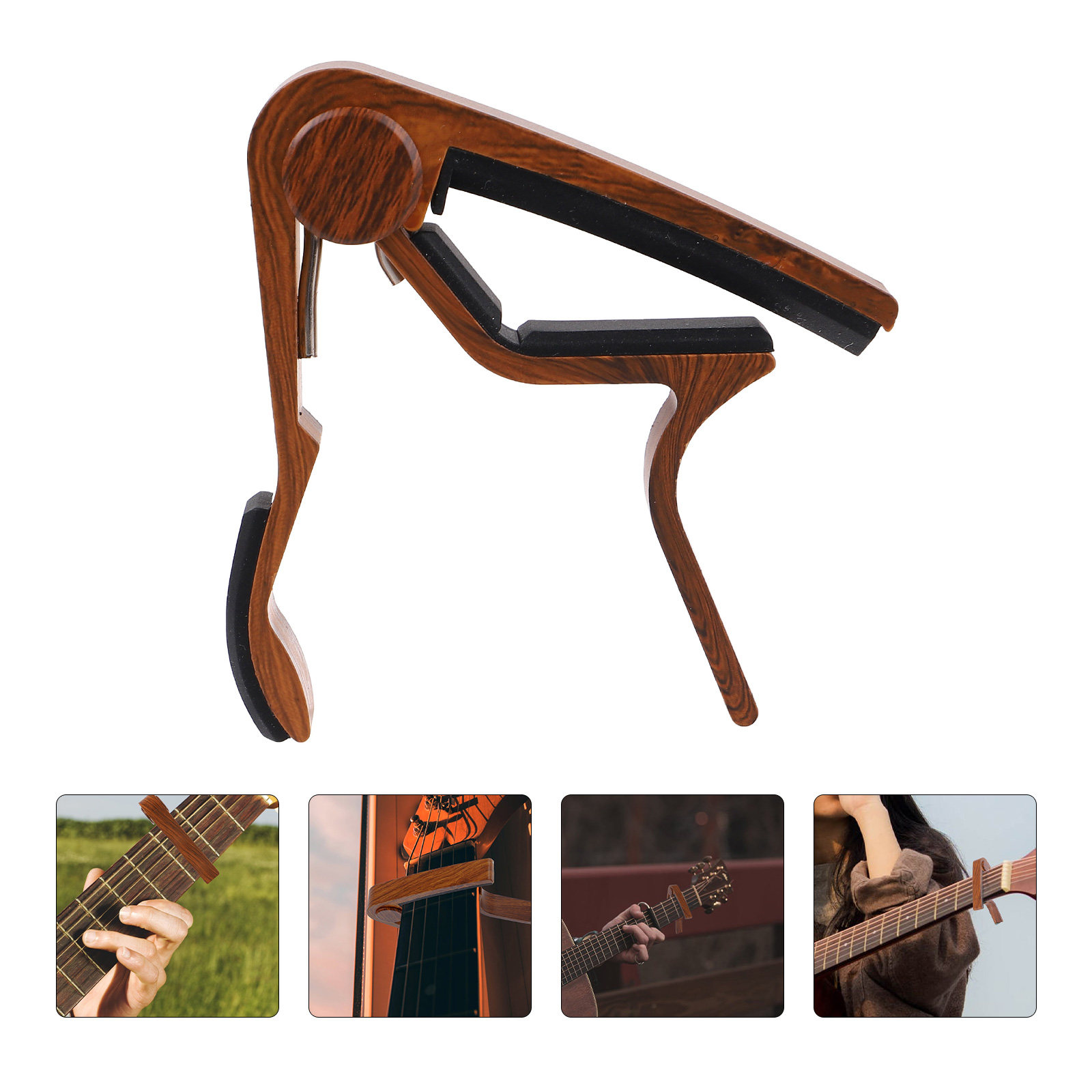 Каподастр для гитары из цинков – обзор и цена Guitar Capo Clip