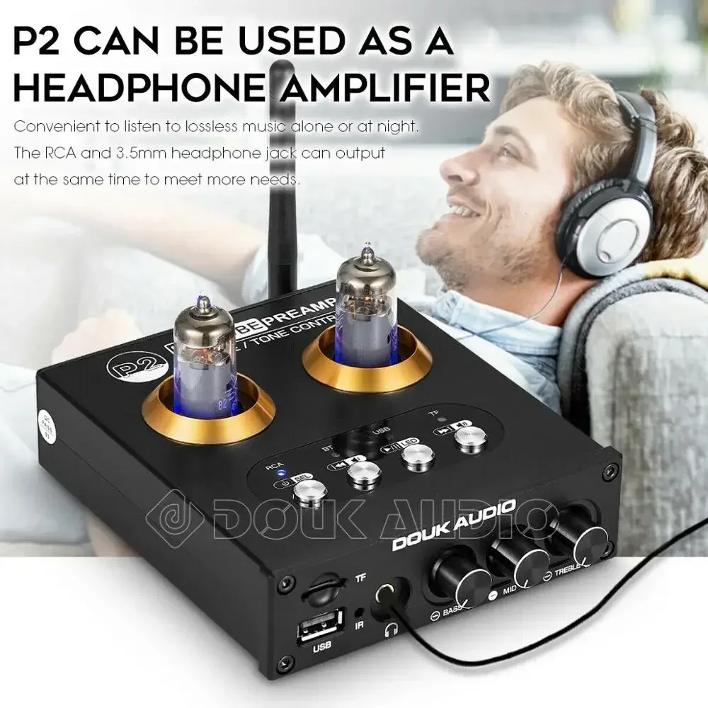 Douk Audio P2 HiFi ламповый пр – обзор и цена Audio Player With Youtube Music